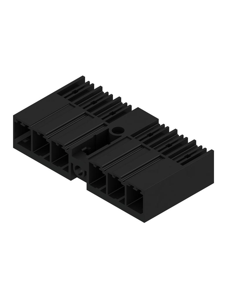 SV 7.62HP/06/90MF4 3.5SN BK BX Wtyki PCB (złącza płyty), 7.62 mm, Liczba biegunów: 6, kąt odejścia: 90° /30szt./ 1048760000 WEIDMÜLLER