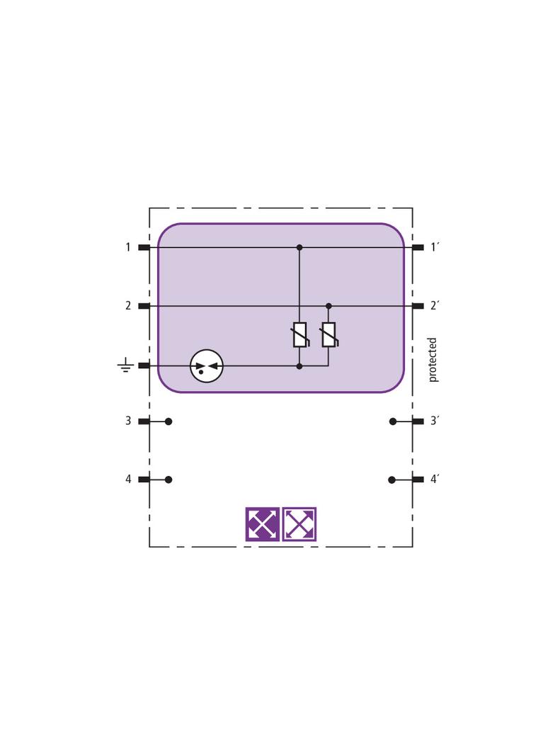 Moduł do ogranicznika przepięć BLITZDUCTOR XT