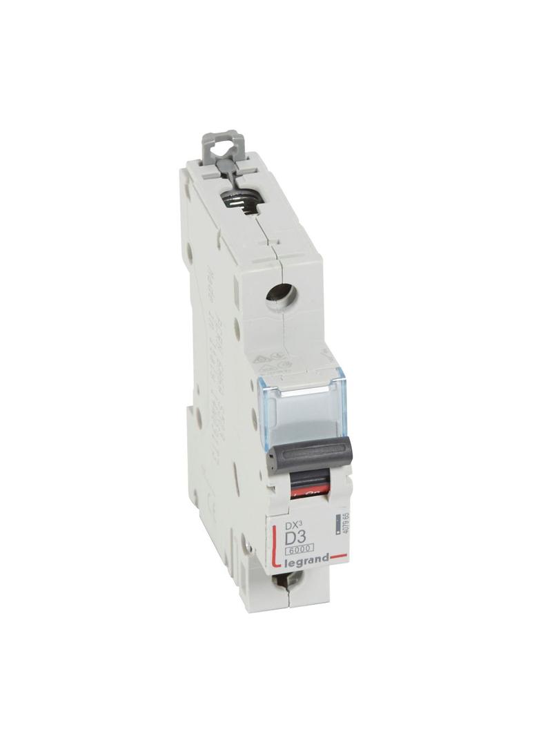 Wyłącznik Nadprądowy S 301 1P D3A 6kA DX3 407965 LEGRAND