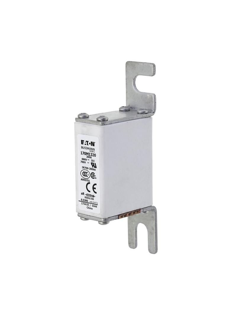 200A 690V IEC aR 000U/80 SQUAREBODY FUSE Wkładka szybka 200A AC 690V DIN 000 21x40x100 mm, 170M1320