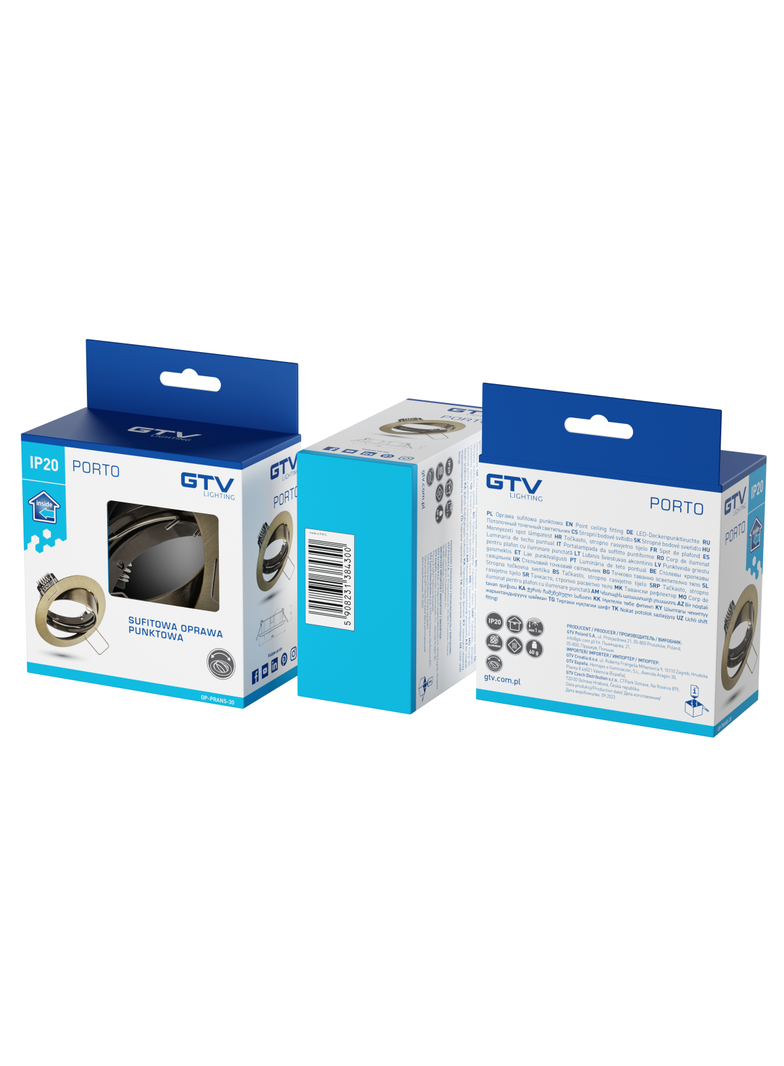 SUFITOWA OPRAWA PUNKTOWA Z REGULACJĄ KĄTA (OCZKO) PORTO-K, ODLEW, IP20, PATYNA