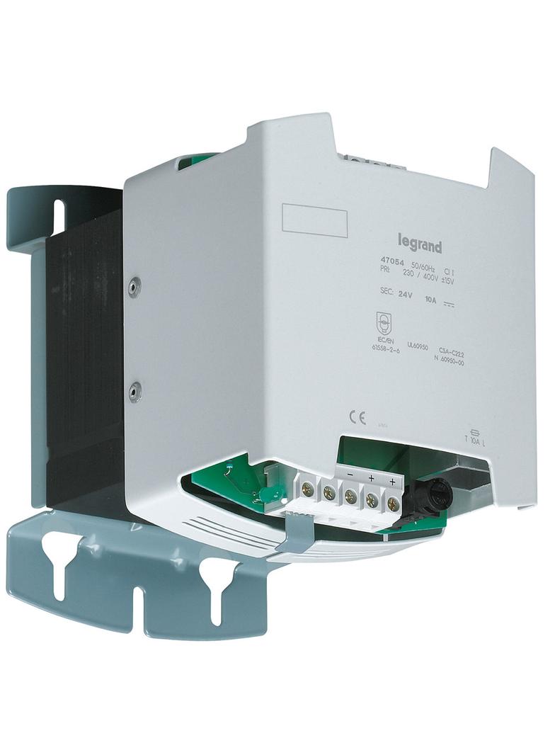 ZASILACZ JEDNOFAZOWY BEZ FILTRA 230-400 V/24 V 10 A, Legrand