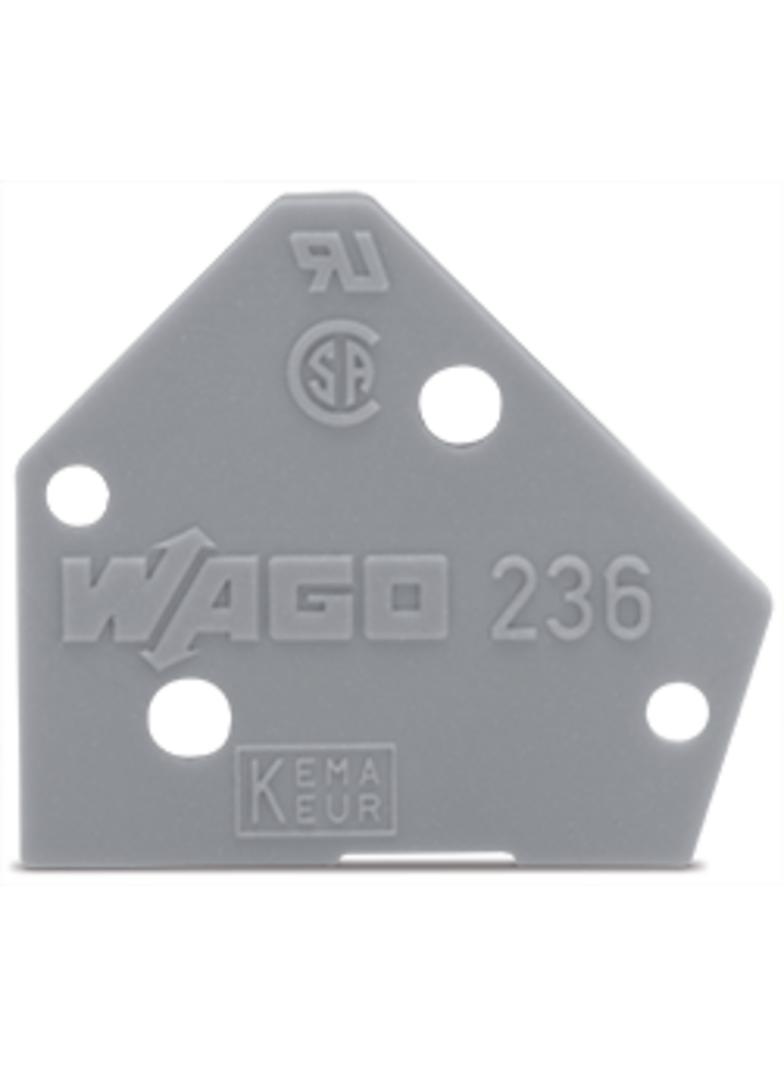 ścianka końcowa pomarańczowa