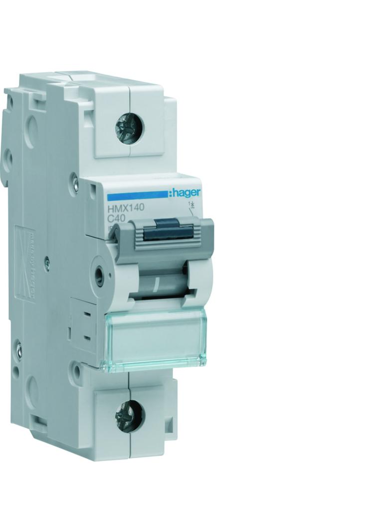 MCB Wyłącznik nadprądowy 50kA 1P C40A HMX140 HAGER