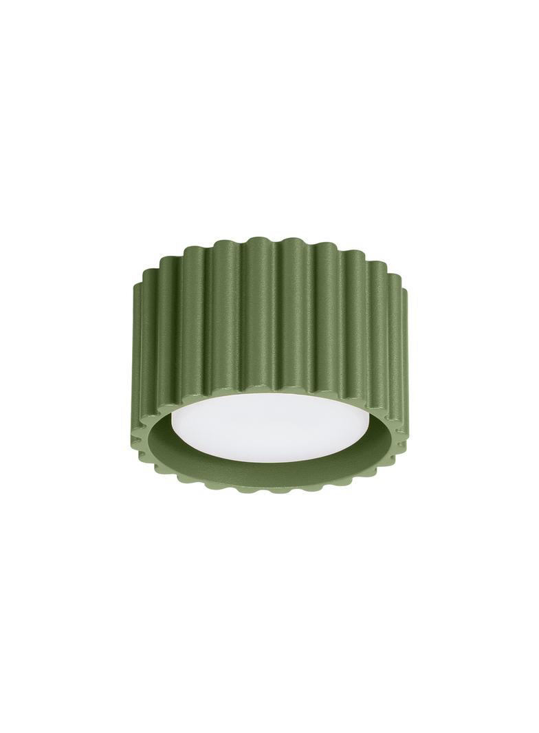 SOLLUX Plafon AURA 1 zielony oliwkowy Gx53 ; SL.1797