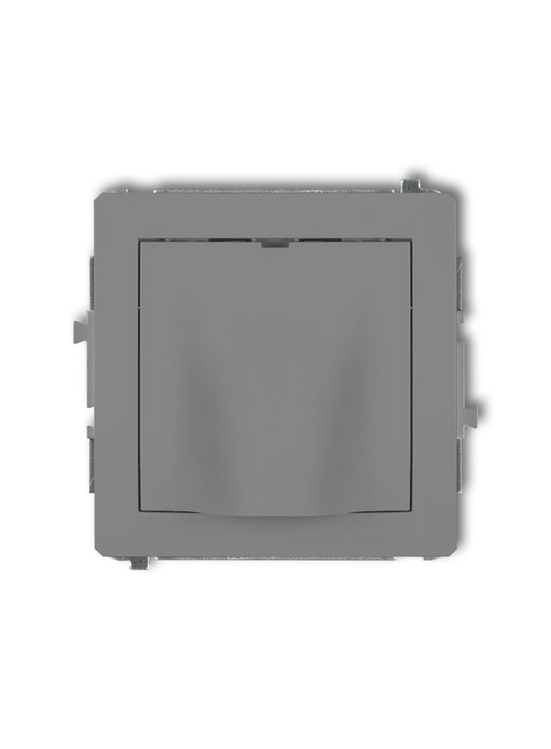 DECO Mechanizm wypustu kablowego szary mat