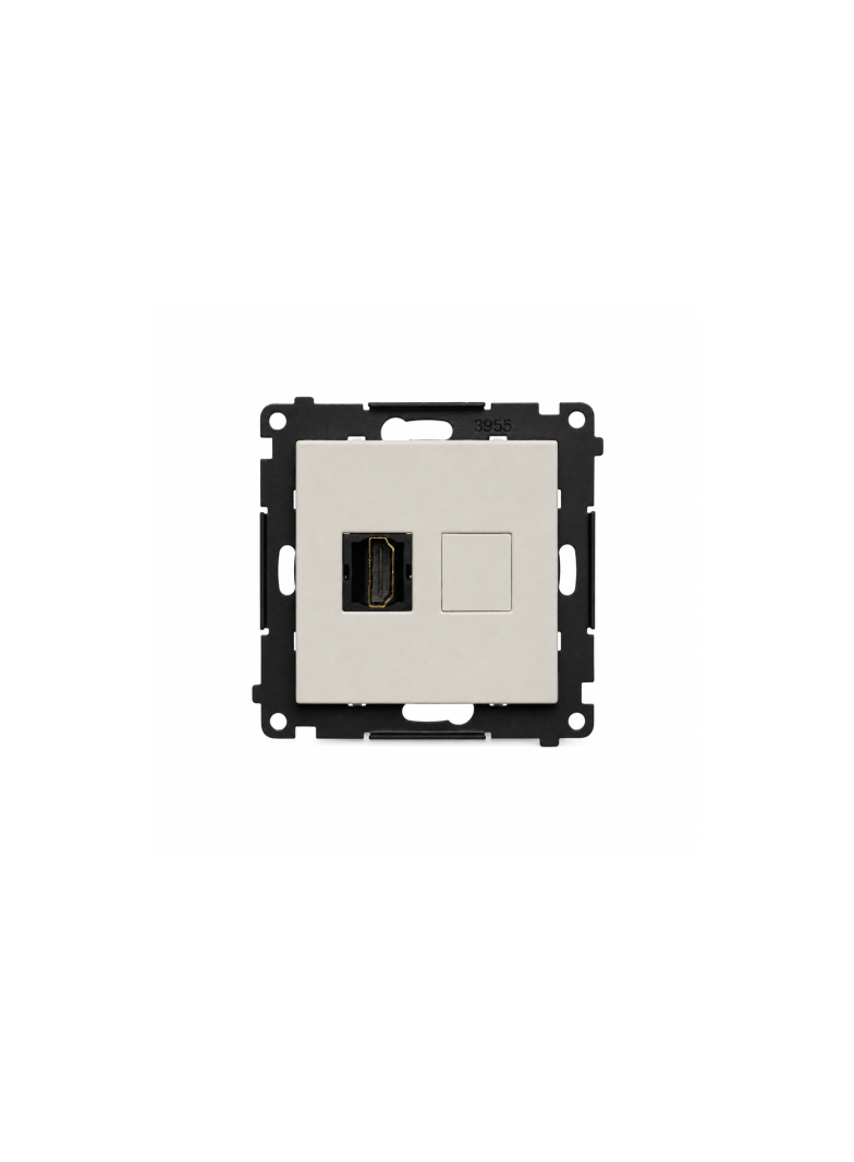 Simon 55 Gniazdo HDMI kaszmirowy TGHDMI.01/142