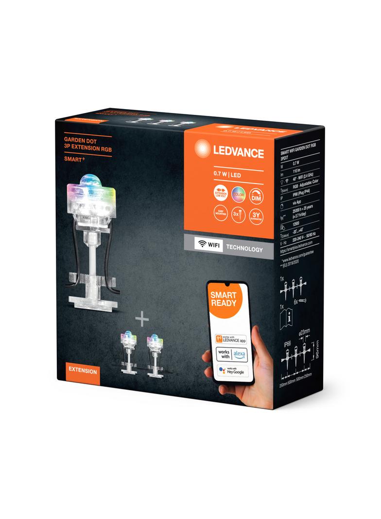 Oprawa SMART+ WIFI GARDEN DOT 3P EXT RGBW