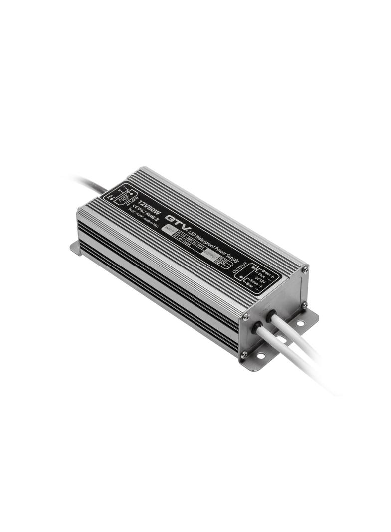 TRANSFORMATOR LED WODOODPORNY, 80W, IP 67, DC12V