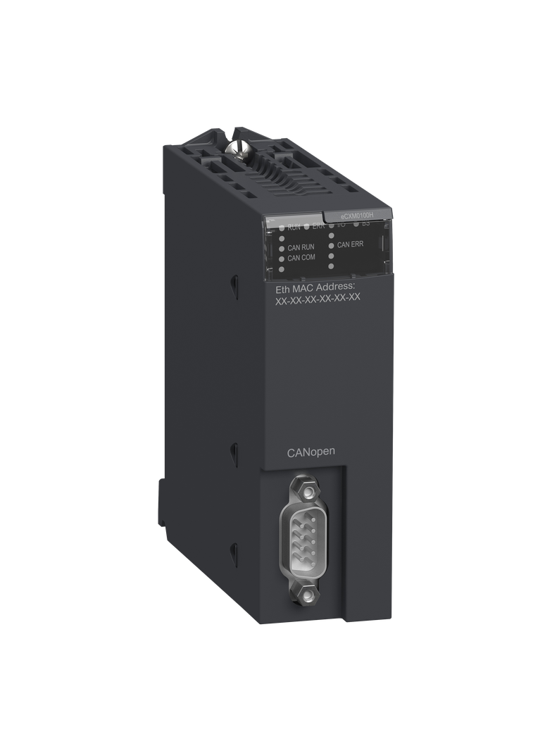 Modicon X80, moduł komunikacyjny CANopen Master, wzmocniona obudowa