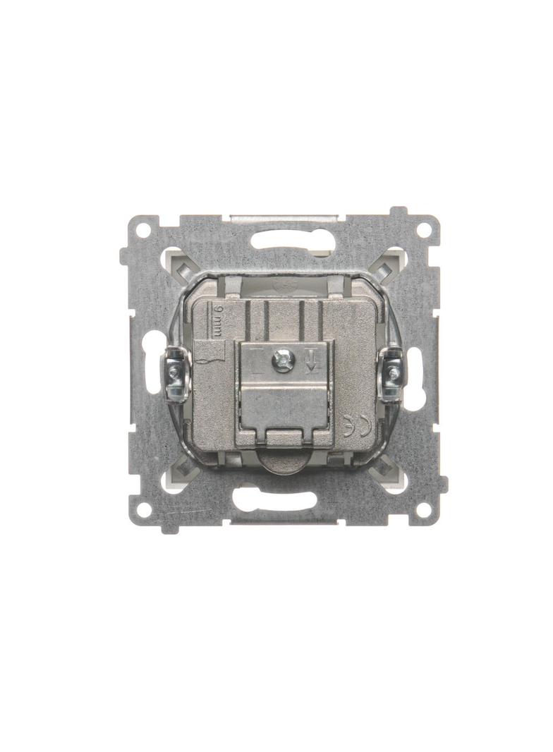 Simon 54 Gniazdo antenowe R-TV końcowe separowane tłum.1dB złoty mat DAK.01/44 KONTAKT