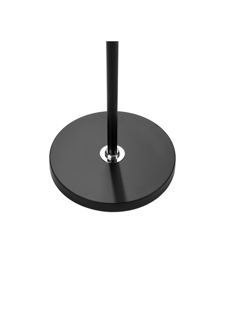 Lampa stojąca podłogowa LAR max 20W E27 155 cm czarna LS-1/B ORNO