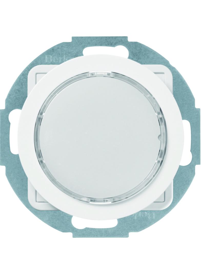 R.x Sygnalizator świetlny LED, podświetlenie RGB biały połysk