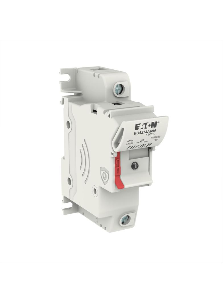 1 Pole 14x51 MFH PV Neon Indicator Podstawa wkł. cyl. 14x51 gPV 1p 32A 1500 Vdc wskaźnik fotow CHPV1