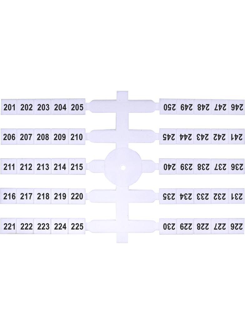 Oznacznik elastyczny (4 x 50 szt.) EO3 201-250 003901780 ETI