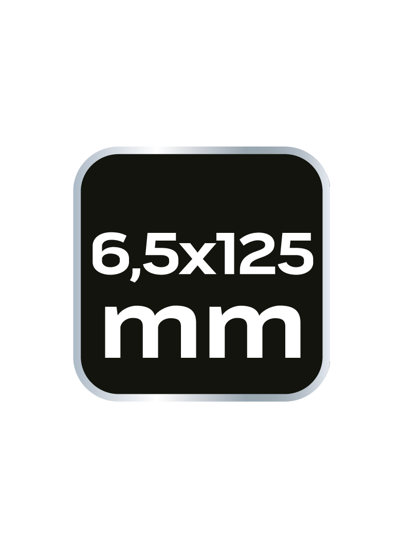 Wkrętak płaski do pobijania 6,5x125mm S2 NEO GTX 04-019 GTX Poland