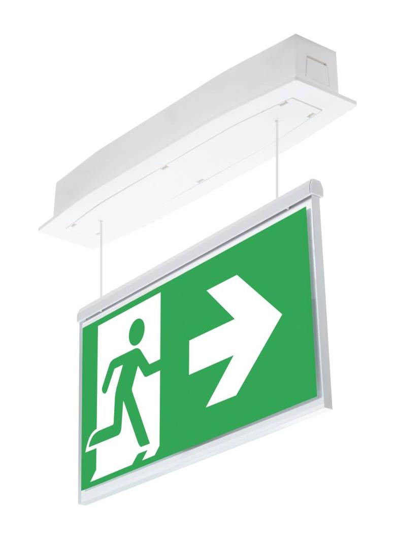 Oprawa awaryjna P/T SUPREMA LED D-std SA 3H IP54 PT-S AT