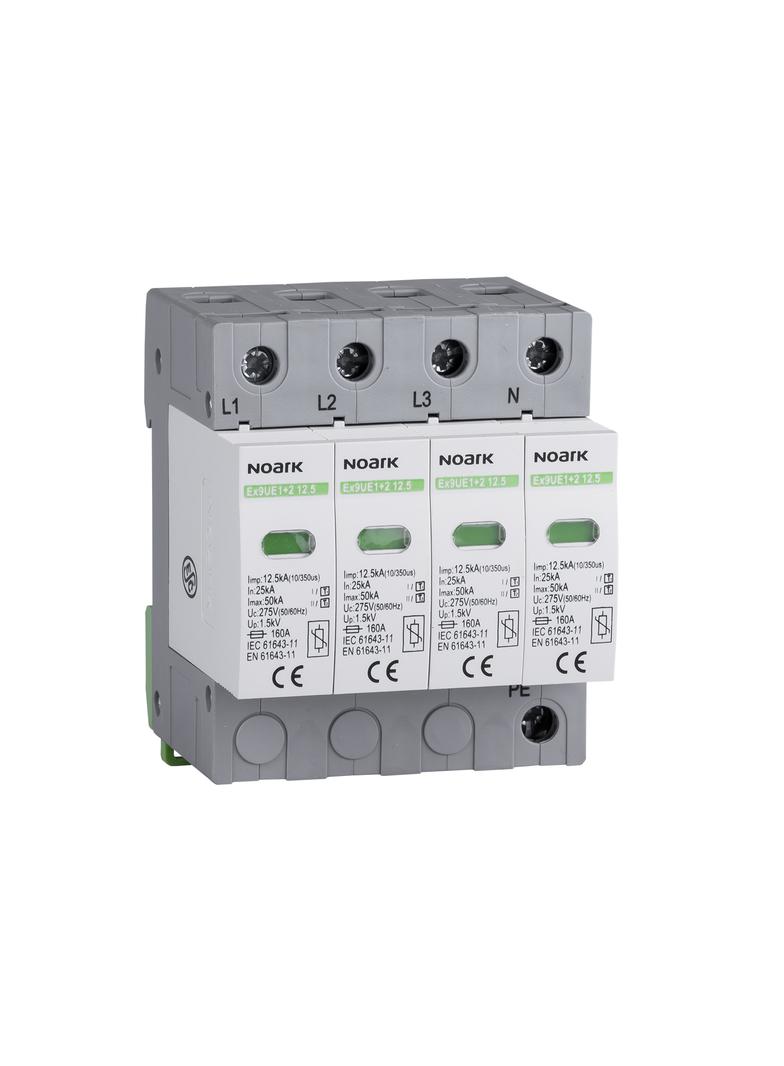 Ex9UE1+2 12.5R 4P 275 Ogranicznik przepięć typ T1+T2 275V AC 12 5kA wymienna wkładka 4P