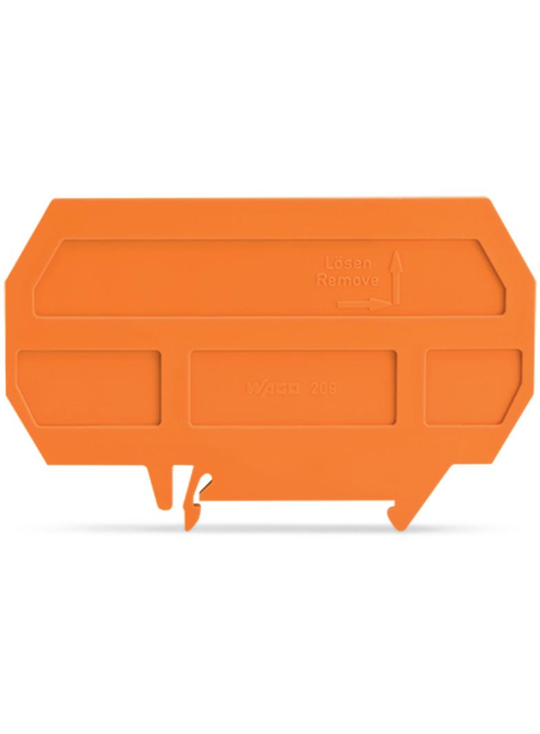 ścianka separująca EExe/EExi pomarańczowa szer. 90 mm