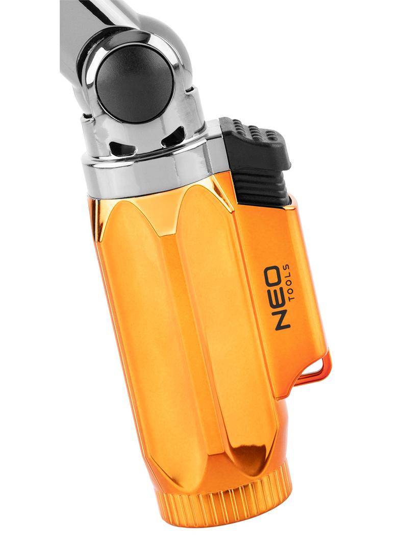 Mikropalnik gazowy z zapłonem piezo, 360st., regulacja płomienia, pojemność 3g