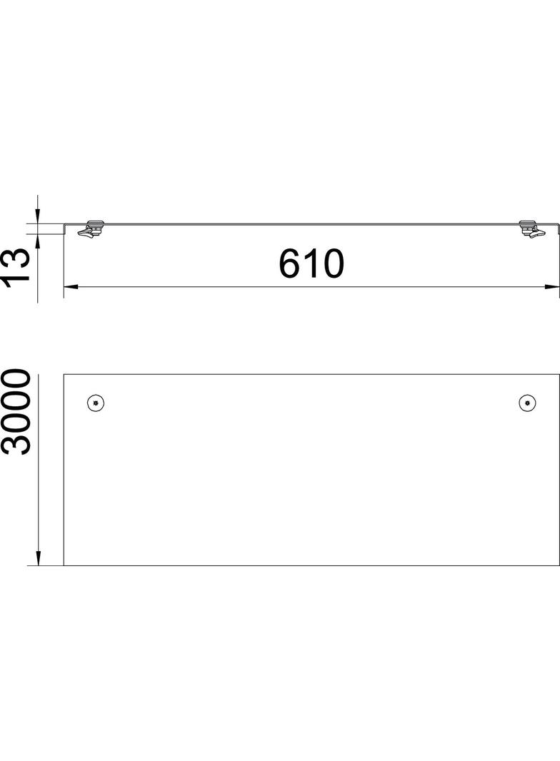WDRL 1116 60 V2A, Pokrywa