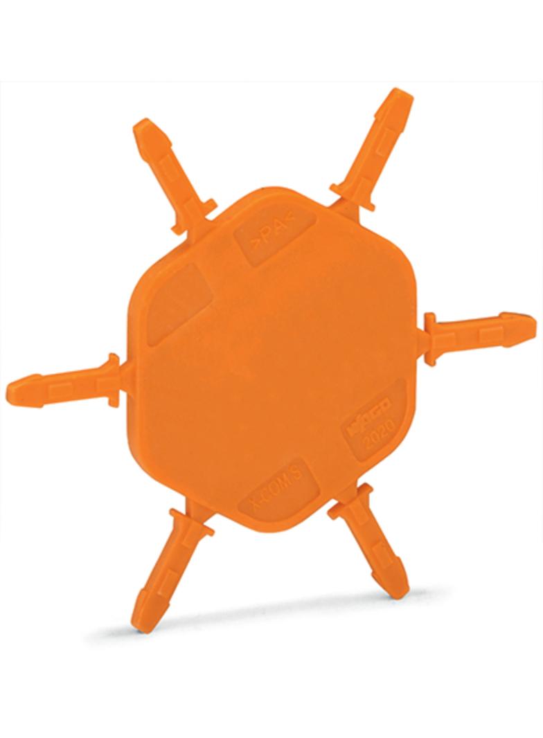 płytka z 6 pinami kodującymi pomarańczowa