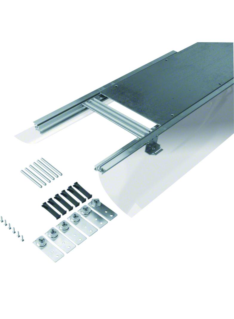 tehalit.BK Kanał współpoziomy boczna folia ochronna BKF 300x(145-190)mm stal BKF300145 HAGER