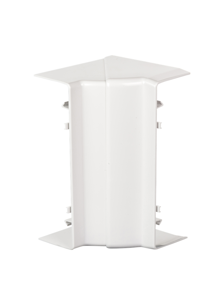 Optiline 45 - łącznik wewnętrzny - 185 x 55 mm - PC/ABS - biel polarna