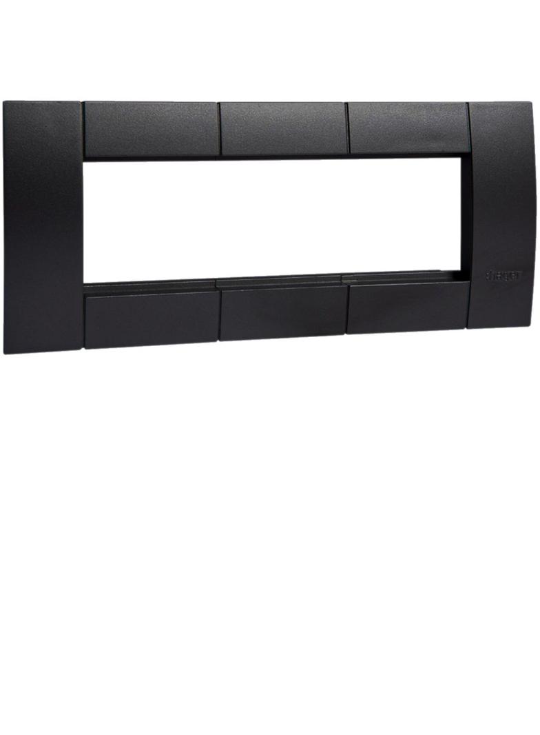 tehalit.WA Ramka montażowa potrójna 45x45mm czarna GT4539011 HAGER