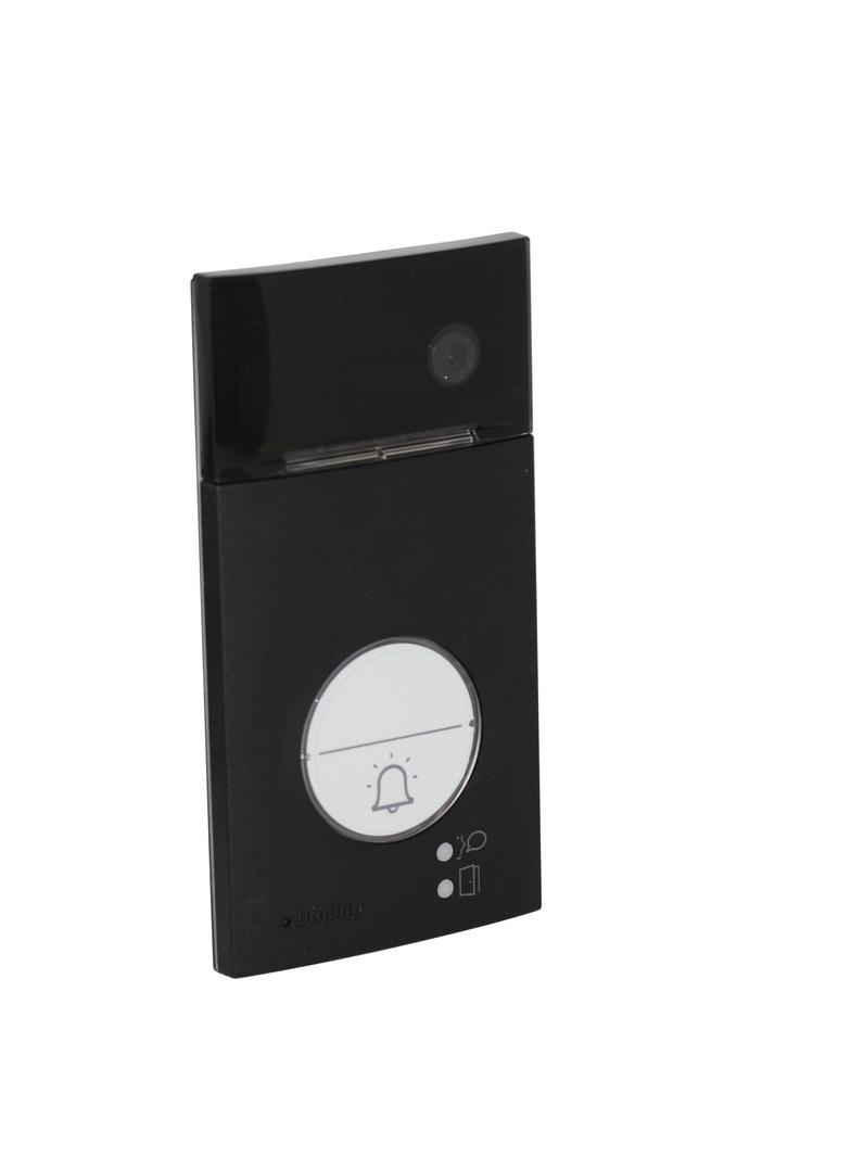 Panel zewnętrzny n/t wideo Linia 3000 z kamerą szerokokątną i czytnikiem zbliżeniowym - kolor czarny