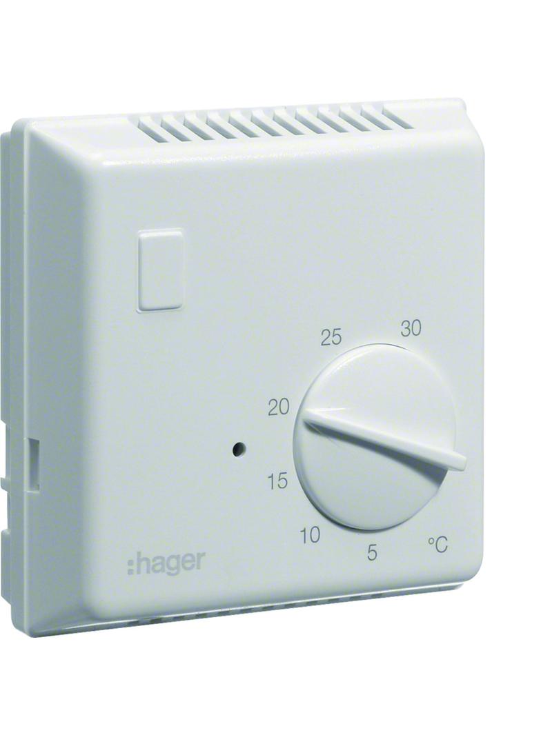 Termostat bimetalowy bez lampki kontrolnej 230V 1Z 10A EK054 HAGER