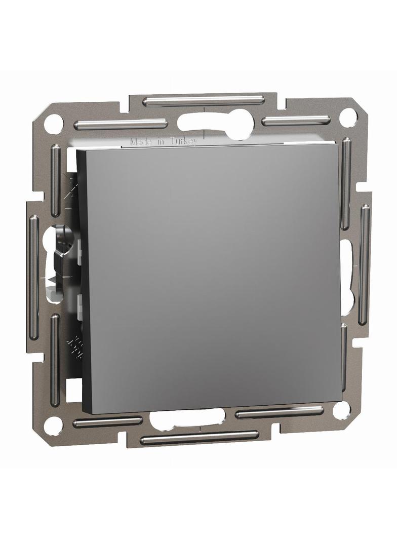 Asfora, łącznik schodowy, bez ramki, antracyt