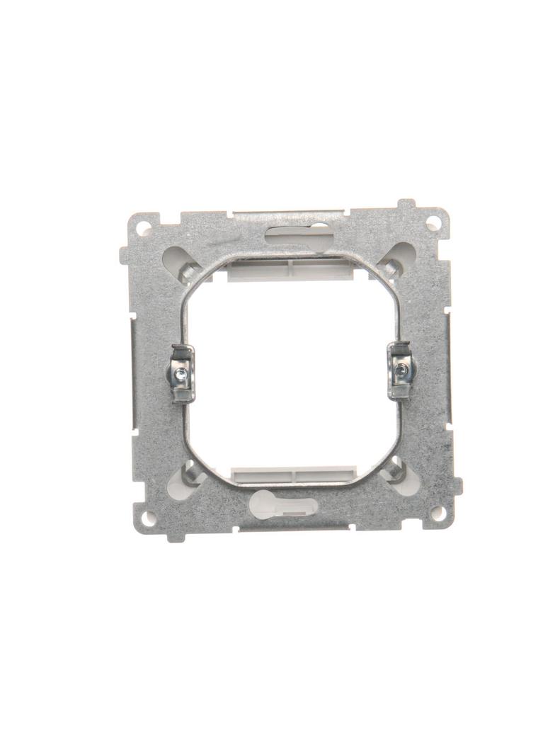 Simon Basic Adapter (przejściówka) na osprzęt standardu 45x45 mm. Montaż do puszki na łapki i wkręty