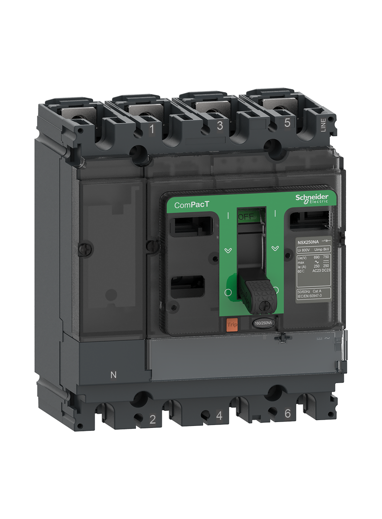 Rozłącznik, ComPacT NSX, 250A, 4P