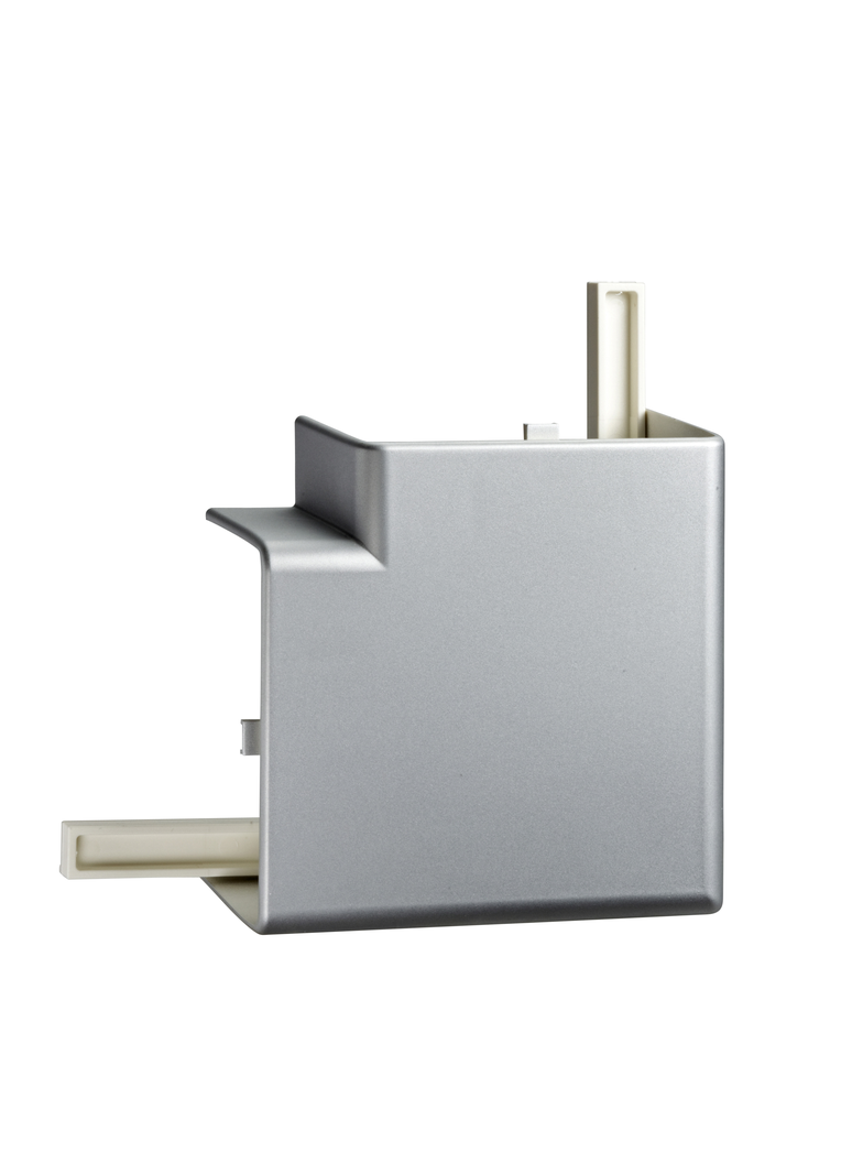 Optiline 45 kolano 90° PC, ABS aluminium ISM10353