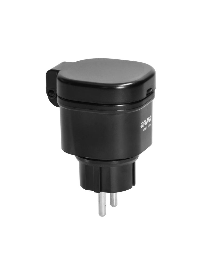 Gniazdo sieciowe zewnętrzne sterowane bezprzewodowo, z odbiornikiem radiowym, IP44, ORNO Smart Home,