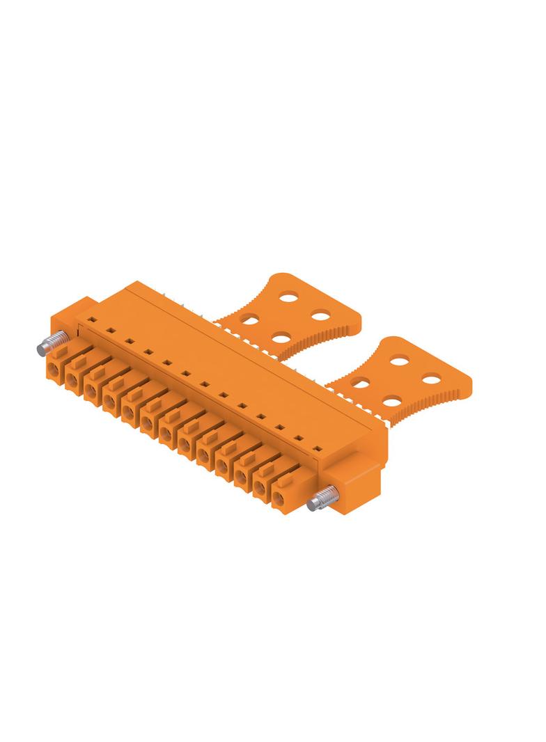 BCF 3.81/13/180FZE SN OR BX Wtyk PCB (złącze wiązki), listwa z gniazdami, 3.81 mm, Liczba biegunów: 13, PUSH IN, złącze sprężynowe /50szt./ 1236050000 WEIDMÜLLER