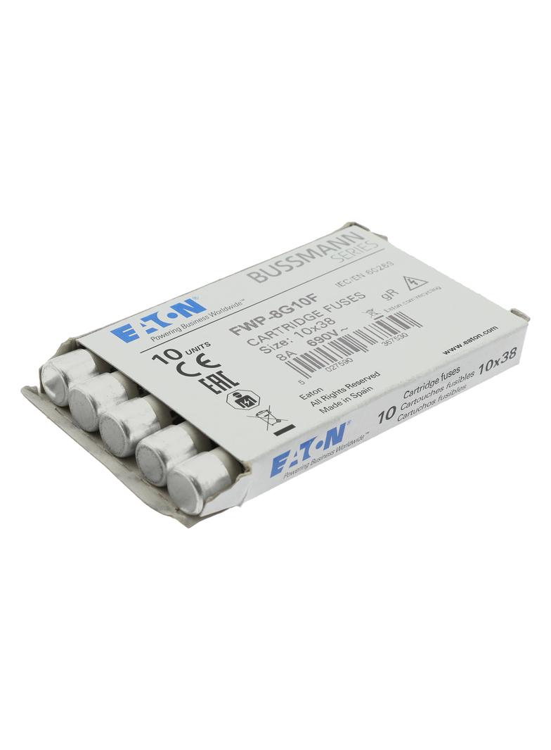 8AMP 690V AC CLASS gR 10X38mm FUSE Wkładka szybka 8A AC 690V 10x38 gR IEC UL FWP-8G10F EATON
