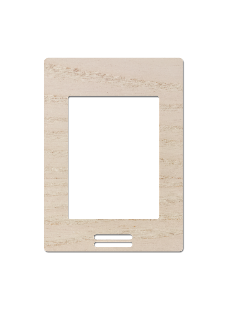 SE8300, szyld frontowy dla regulatorów SE8300 i SER8300, drewno jasne