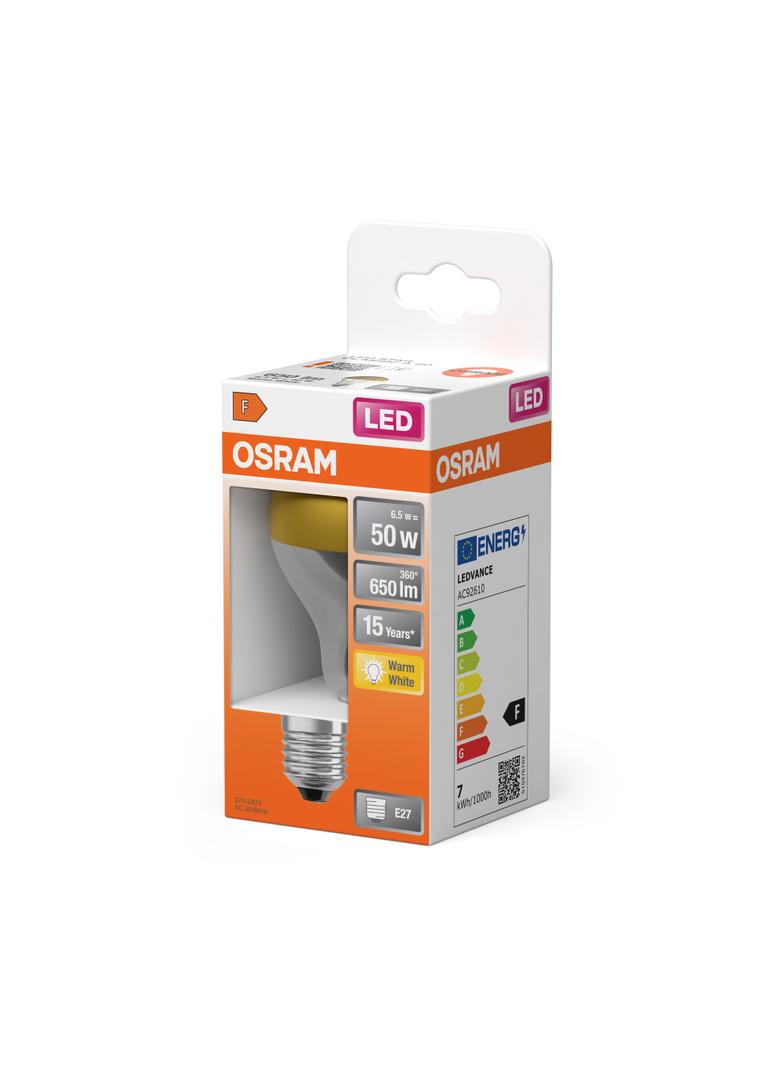 LED STAR CL A FIL Mirror Gold 54 non-dim 7W 827 E27 LAMPA LED LEDVANCE