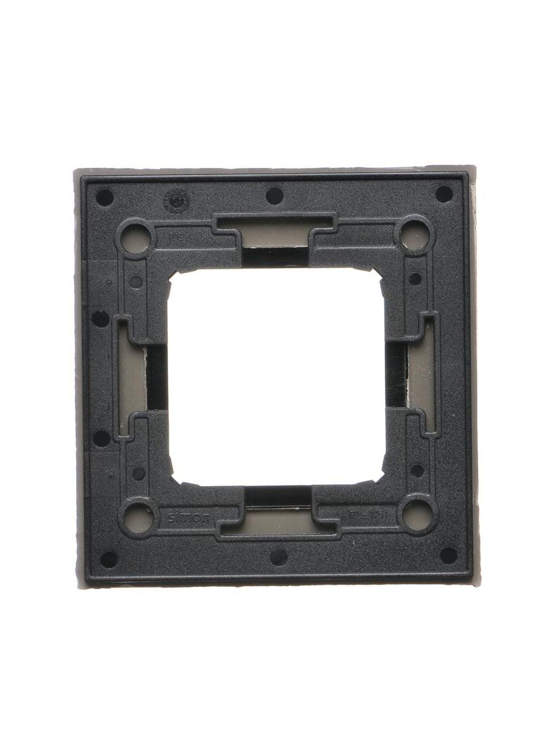 Simon 54 NATURE WMDZ-0110xS-098 Ramka 1-krotna Nature-Beton, CZARNY CHARAKTER, IP20/IP44. (IP44-nale DRN1/98 KONTAKT