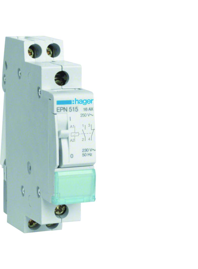 Przekaźnik bistabilny 230VAC/110VDC 1Z+1R 16A EPN515 HAGER