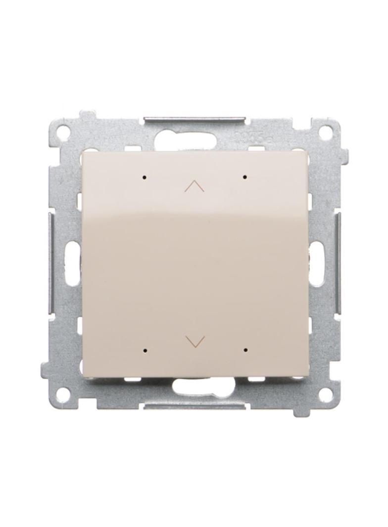 Simon 54 Lokalny sterownik roletowy z automatyczną kalibracją i programowalną pozycją ulubioną kremo