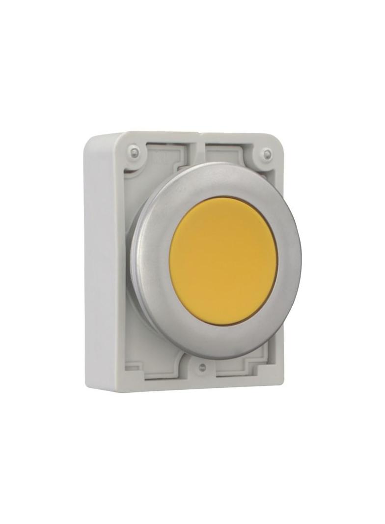 M30C-FDR-Y Przycisk 30mm płaski żółty bez samopowrotu 182946 EATON