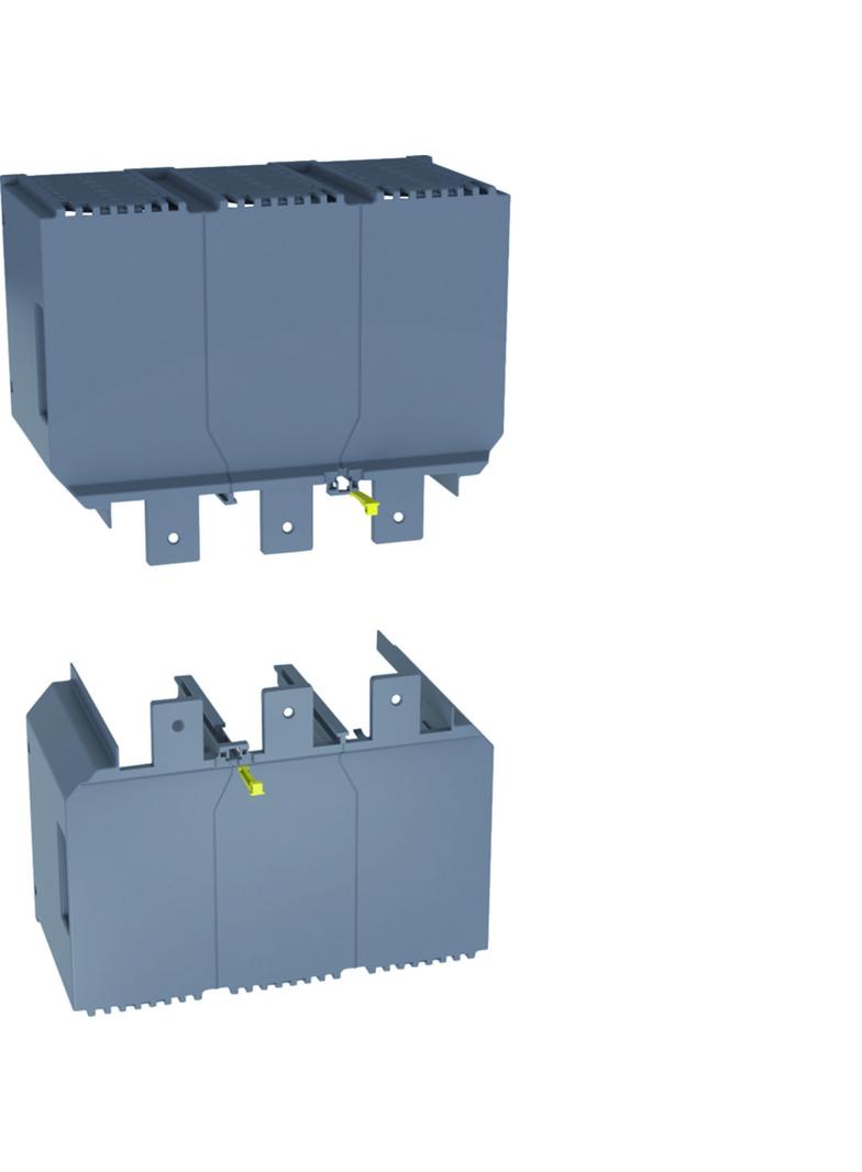 MCCB Osłony zacisków rozstawnych x630/P630 3P HYW023H HAGER
