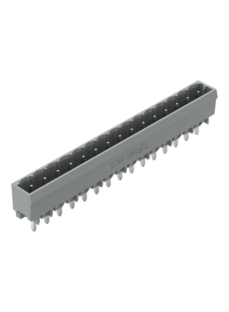 MCS-MIDI Classic wtyk 15-bieg. szary raster 5 mm /50szt./ WAGO