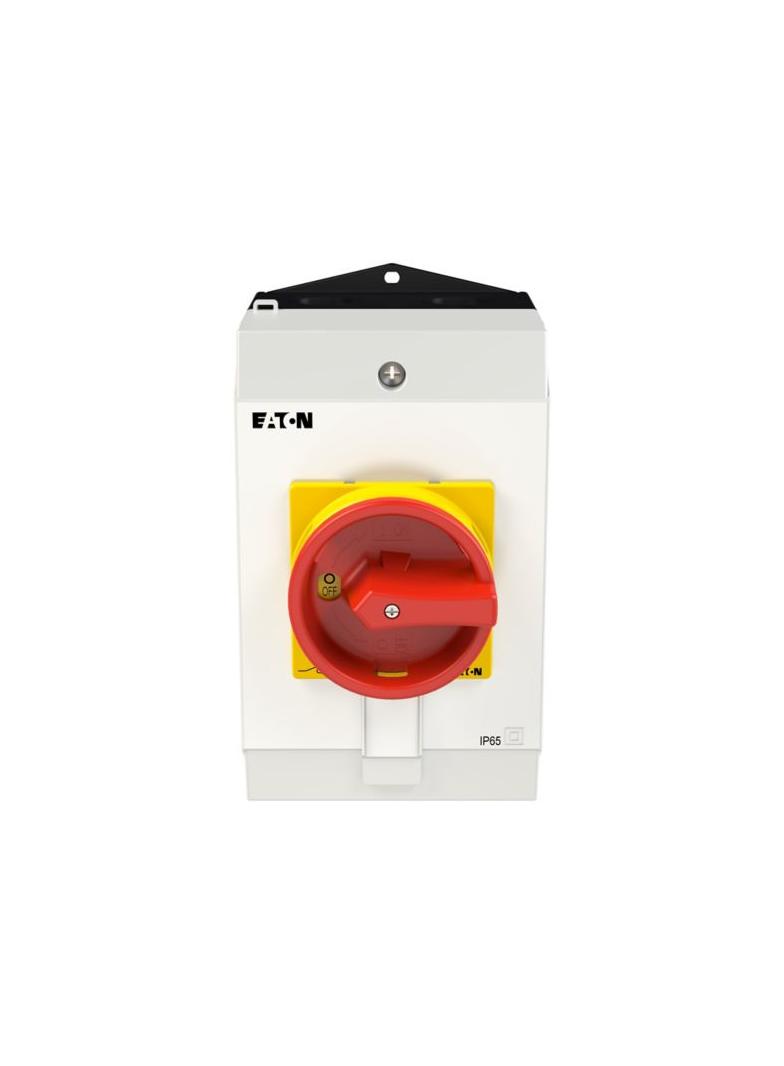 T0-4-15682/I2H/MBS/SVB Rozłącznik 20A 6P + 1Z 1R MBS czerwony - żółta rączka 182435 EATON