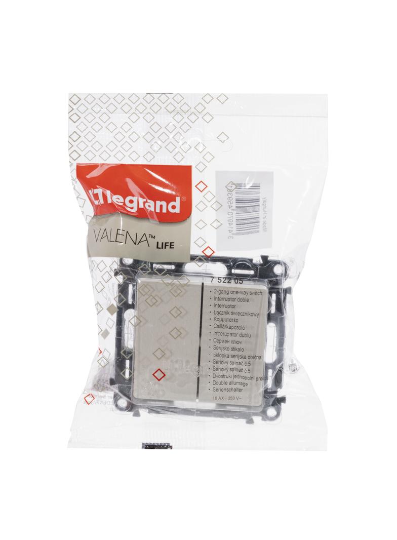 VALENA LIFE ŁĄCZNIK ŚWIECZNIKOWY KREMOWY 10 AX - 250 V~, Legrand