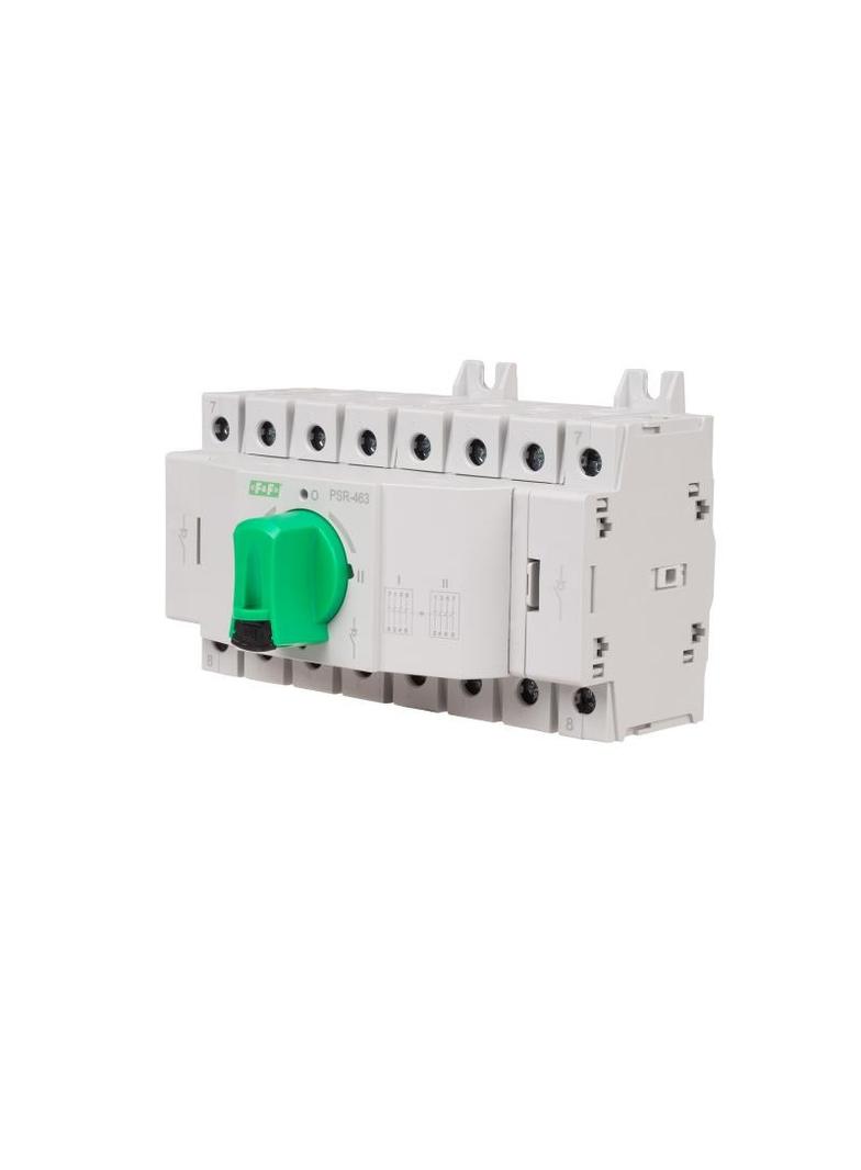 Przełącznik sieć-agregat obrotowy 63A PSR-463 F&F