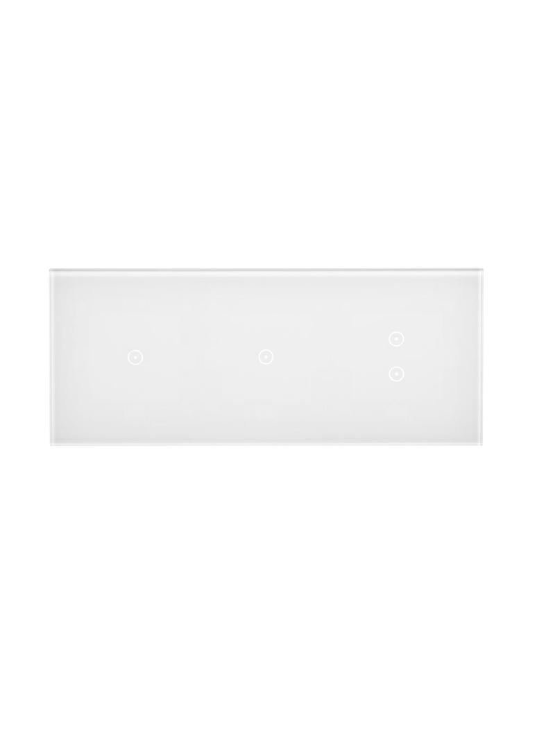 Simon 54 Touch Panel dotykowy S54 Touch 3 moduły 1 pole dotykowe + 1 pole dotykowe + 2 pola dotykowe pionowe biała perła DSTR3113/70 KONTAKT